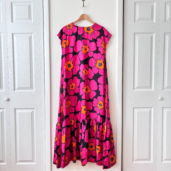 Free People Blossom Silk Maxi Dress - Picture 3 of 7